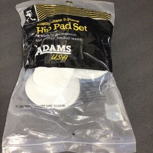 Adams Adult Football 3 pc Hip Pad Set.TL-1326 Varsity Sport Athletic Football